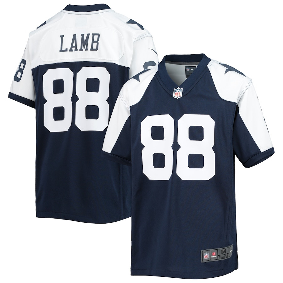 Ceedee Lamb 88 Dallas Cowboys Youth Alternate Team Game Jersey - Navy Js4982