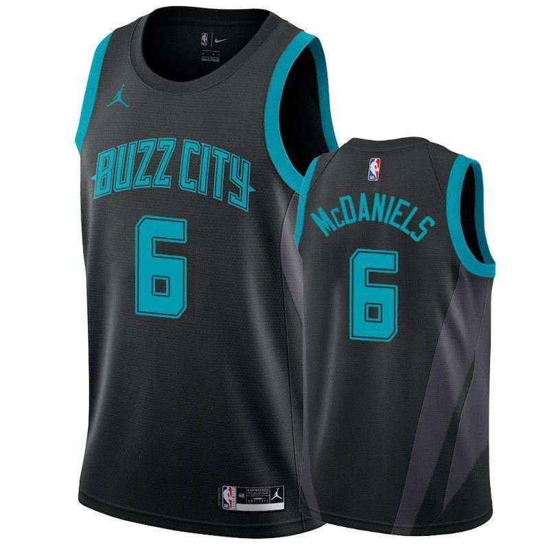 Charlotte Hornets Jalen Mcdaniels 6 City Men's Jersey