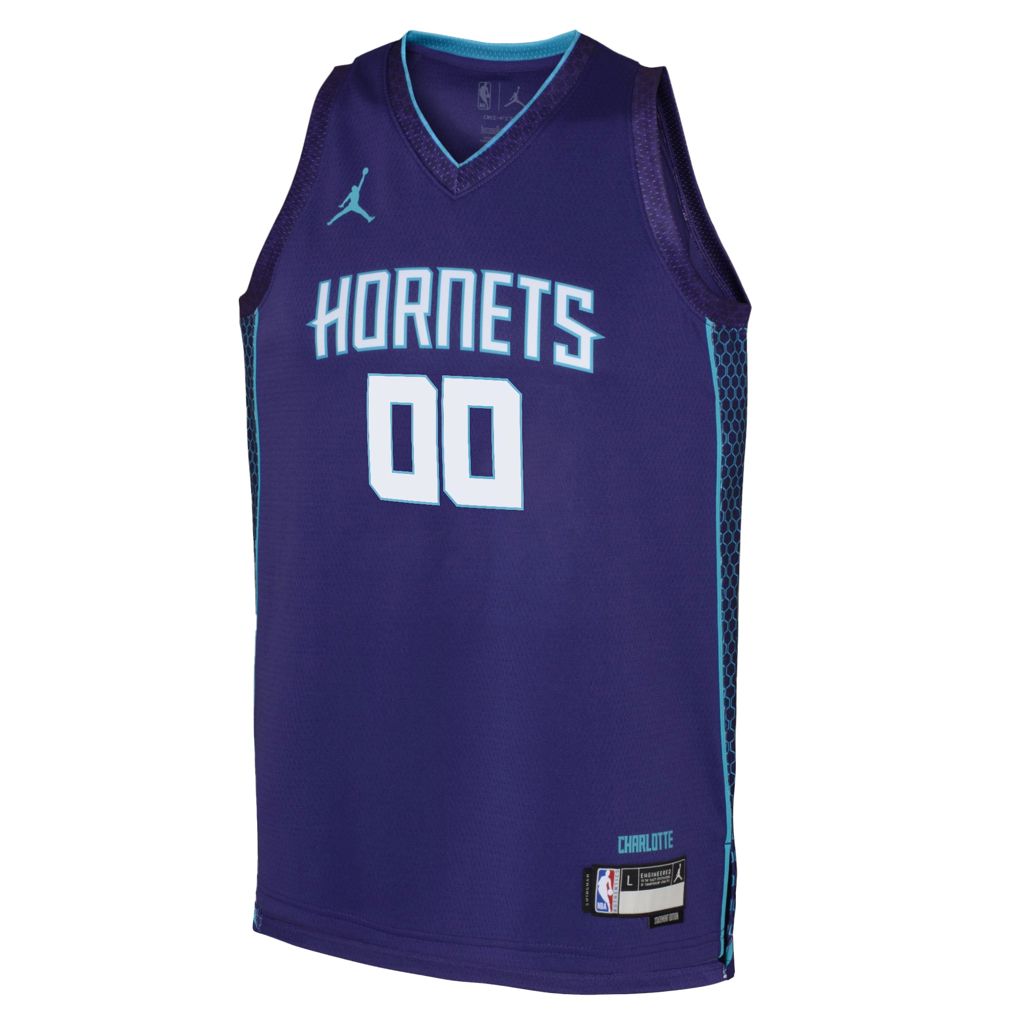 Charlotte Hornets Jordan Statement Edition Swingman Jersey - Custom - Youth