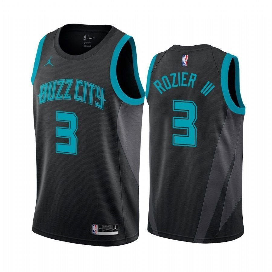 Charlotte Hornets Terry Rozier Iii 3 City Men's Jersey