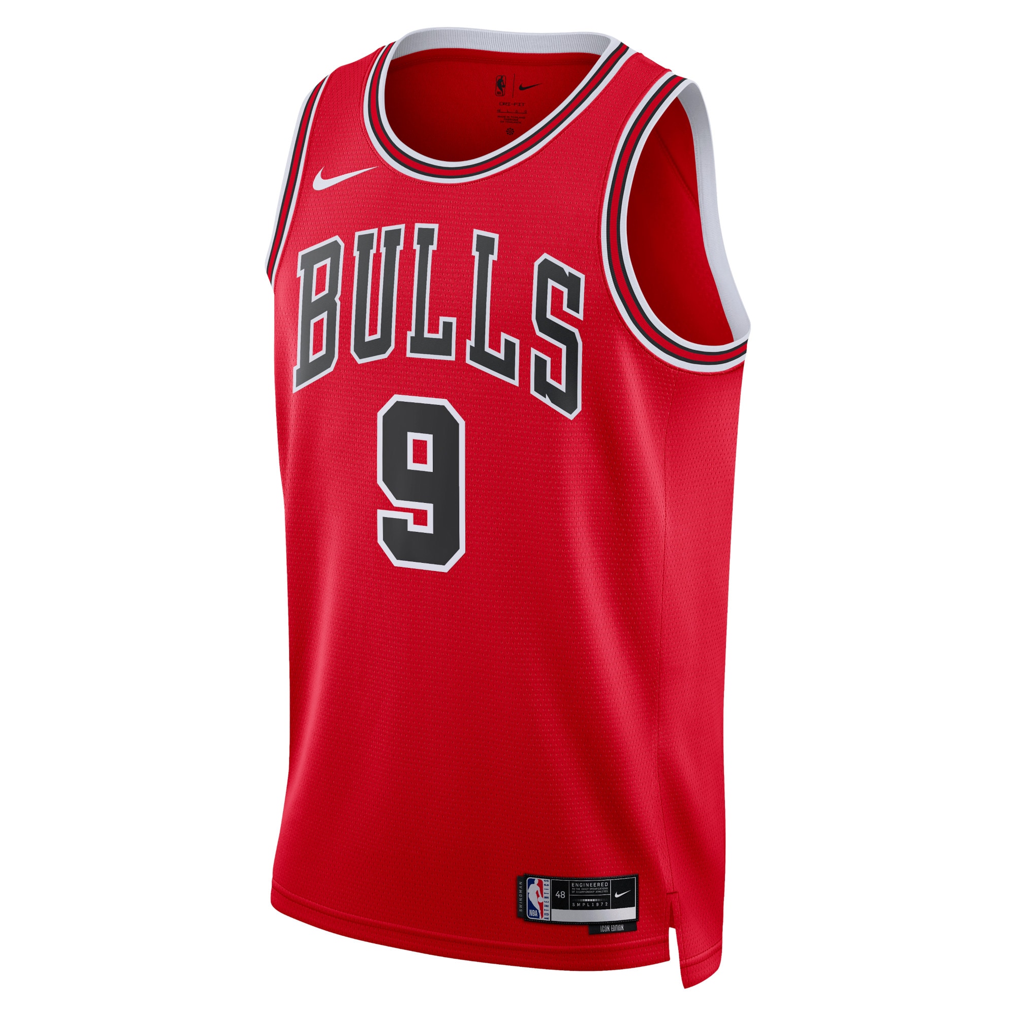 Chicago Bulls Icon Edition Swingman Jersey - Red - Nikola Vu?evi? - Unisex