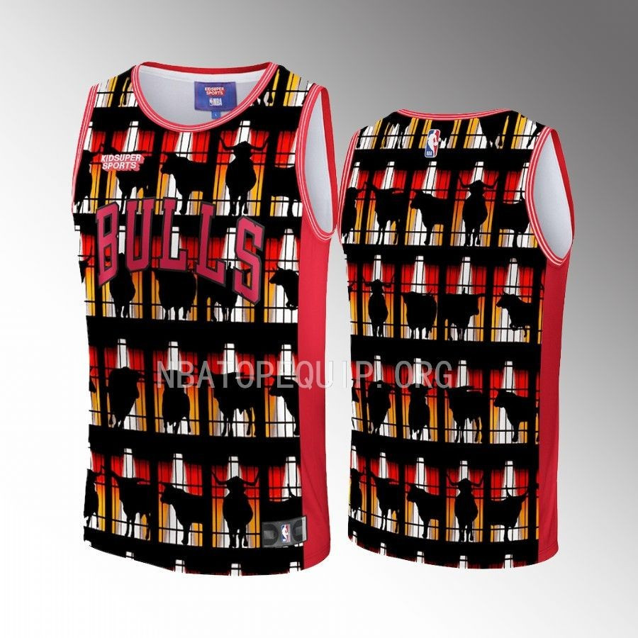 Chicago Bulls Nba & Kidsuper Studios Unisex Hometown Jersey