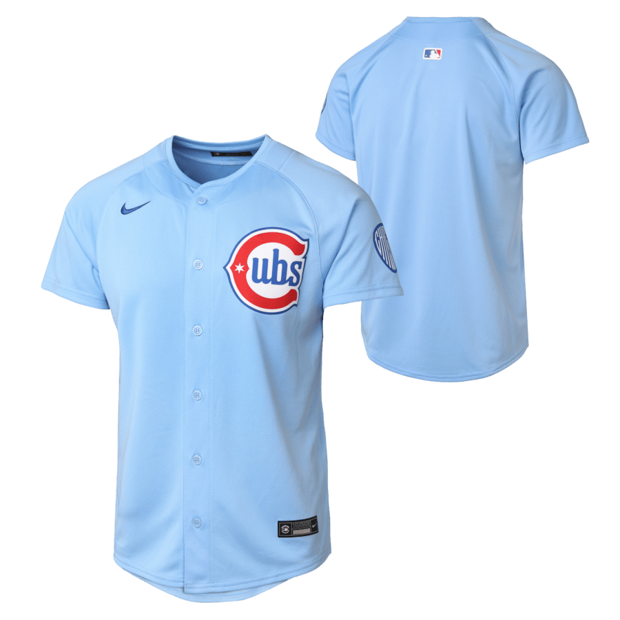 Chicago Cubs Limited Alternate 2 Youth Jersey - Baby Blue