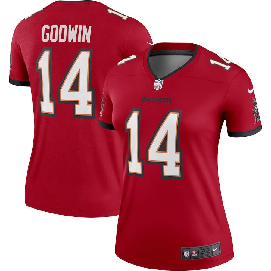 Chris Godwin 14 Tampa Bay Buccaneers Women Legend Jersey - Red Js5774