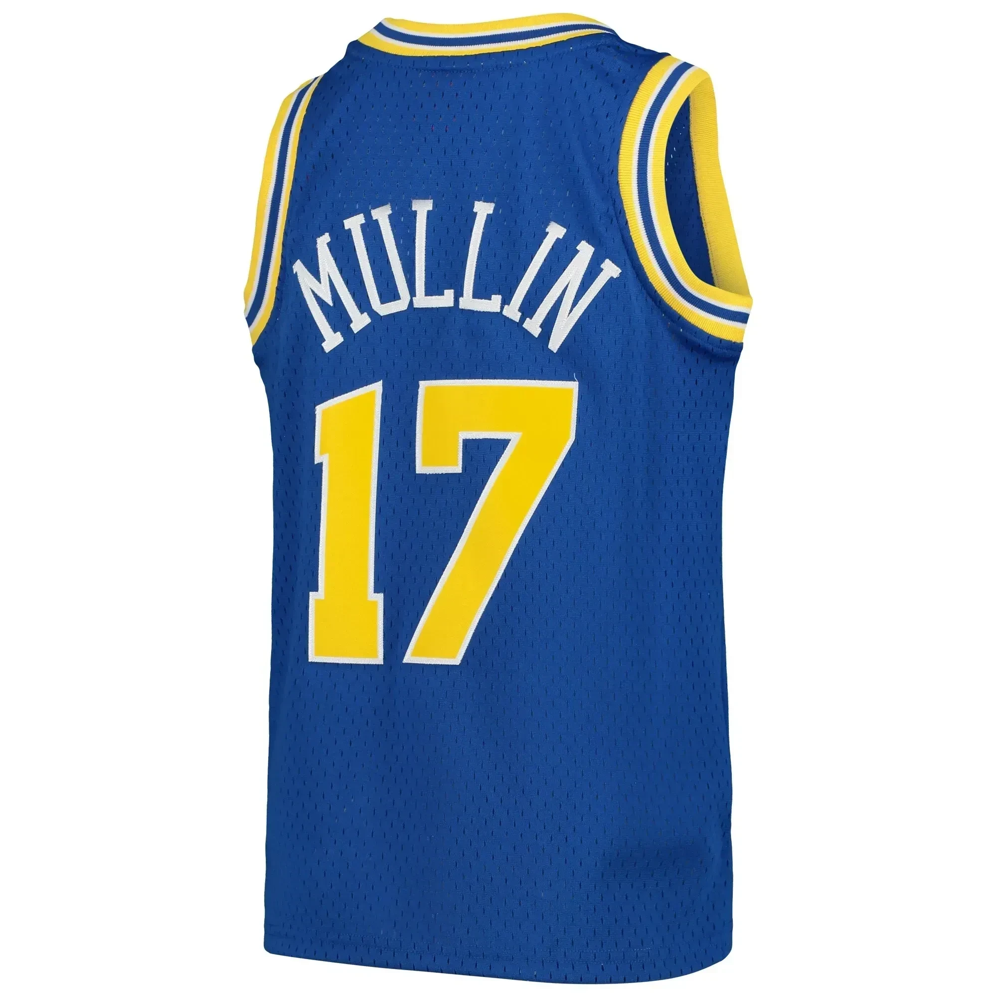 Chris Mullin Golden State Warriors Mitchell & Ness Youth 1993-94 Hardwood Classics Swingman Throwback Jersey - Royal
