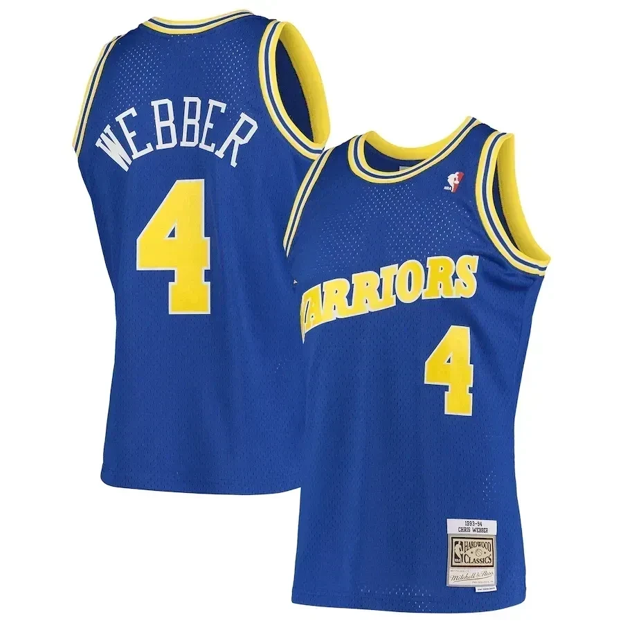 Chris Webber Golden State Warriors Mitchell & Ness Hardwood Classics 1993-94 Swingman Jersey - Royal