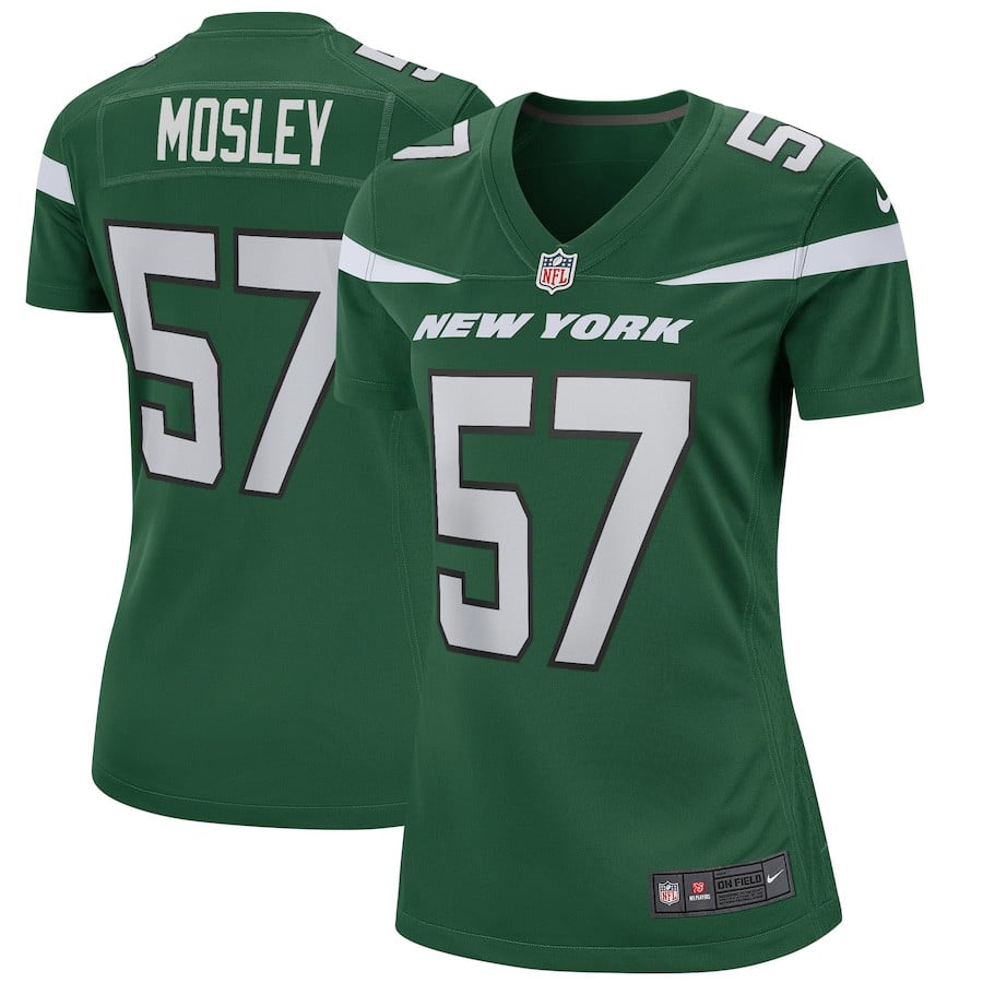 C.j. Mosley 57 New York Jets Women Jersey - Green Js1697