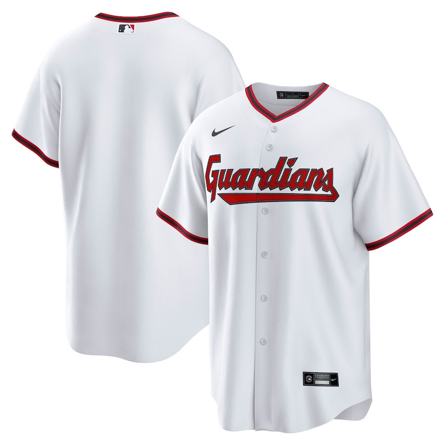 Cleveland Guardians Home Men Jersey - White