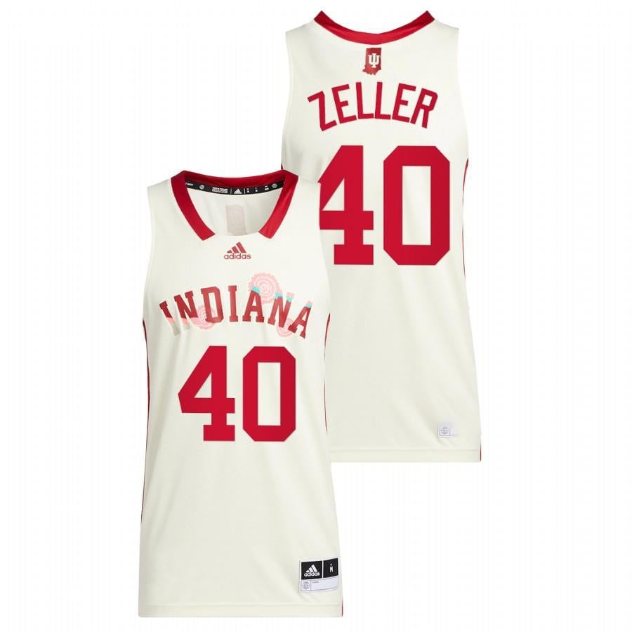 Cody Zeller 40 White Indiana Hoosiers Basketball Honoring Black Excellence Jersey