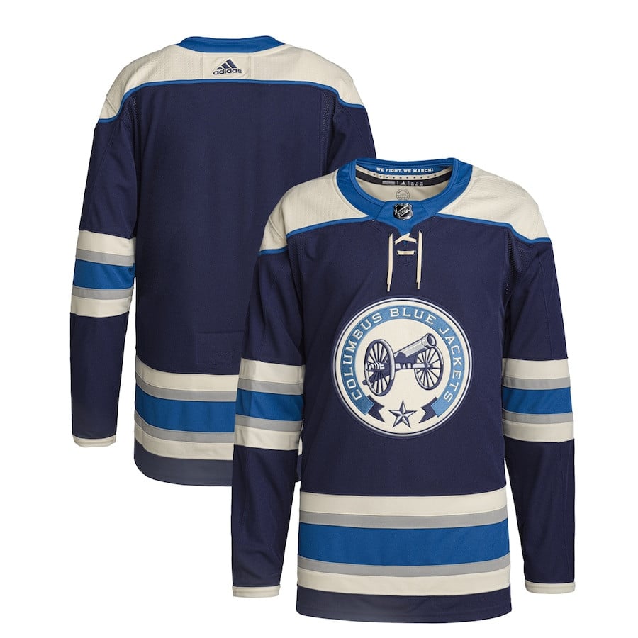 Columbus Blue Jackets Alternate Primegreen Men Jersey - Navy