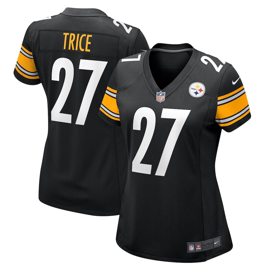 Cory Trice 27 Pittsburgh Steelers Women's Game Jersey - Black Js1496