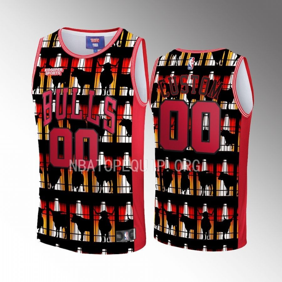 Custom Chicago Bulls Nba & Kidsuper Studios Unisex Hometown Jersey