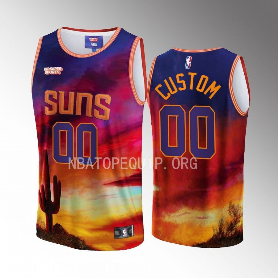 Custom Phoenix Suns Nba & Kidsuper Studios Unisex Hometown Jersey
