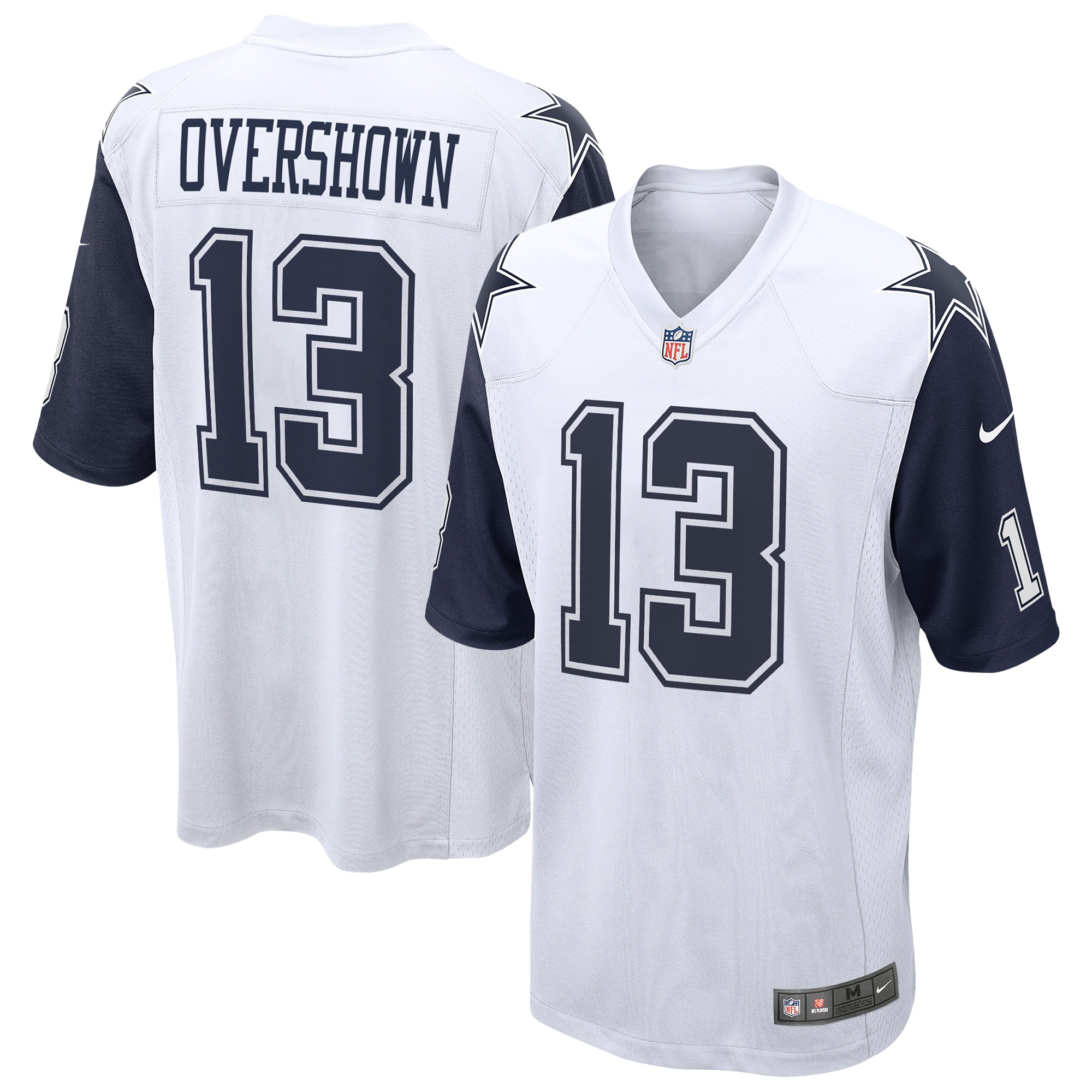 Dallas Cowboys Demarvion Overshown White Game Jersey Js2003
