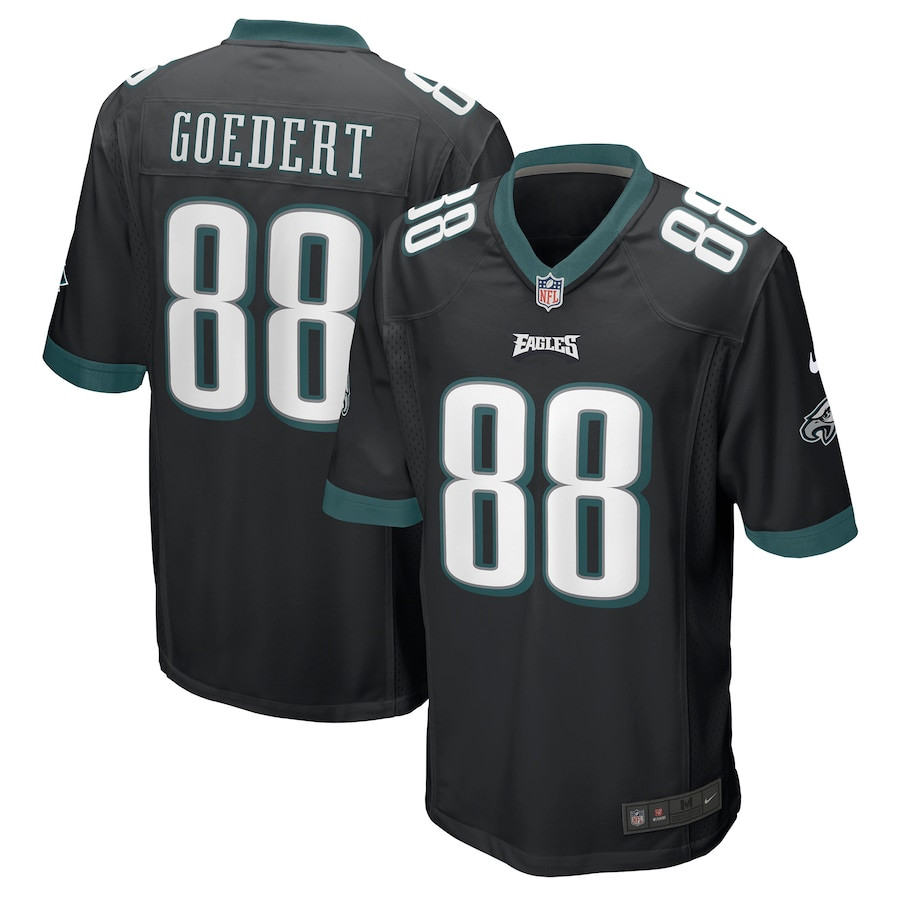 Dallas Goedert 88 Philadelphia Eagles Men Game Jersey - Black Js8958