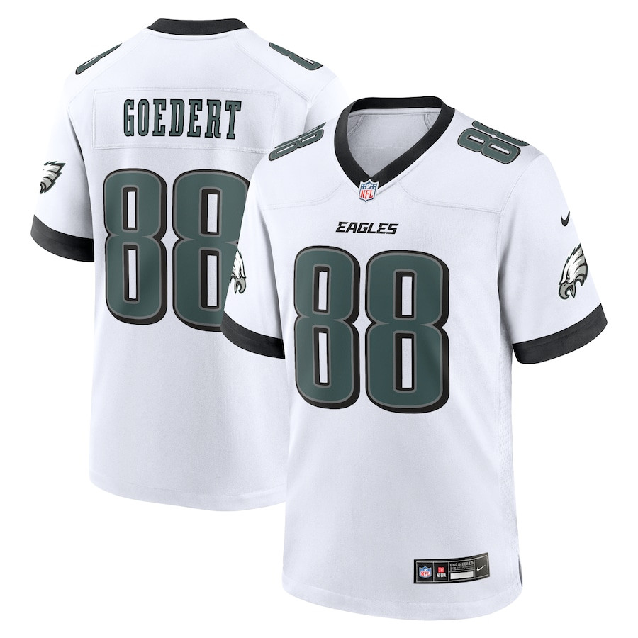 Dallas Goedert 88 Philadelphia Eagles Nike White Game Men Jersey - White Js8120