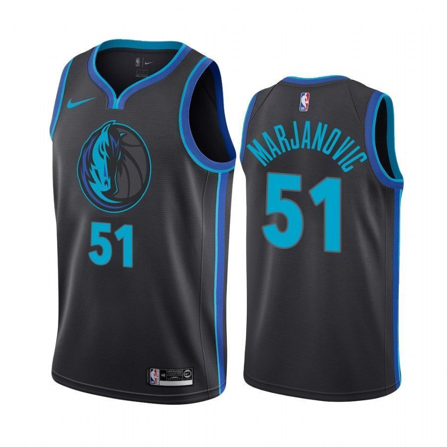 Dallas Mavericks Boban Marjanovic 51 City Men's Jersey