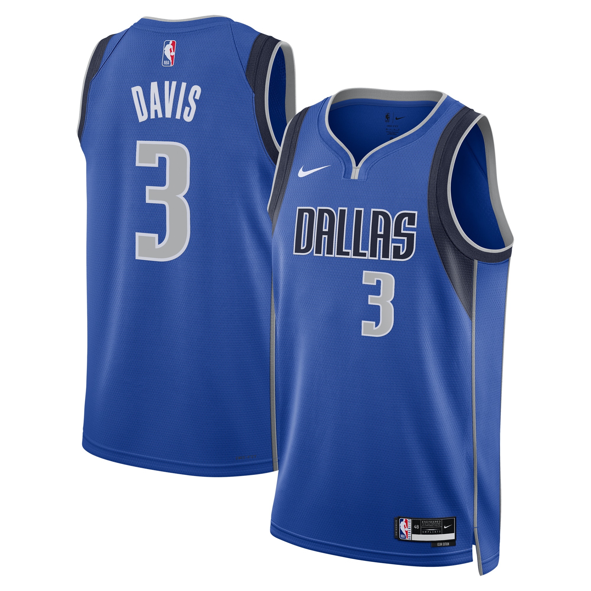 Dallas Mavericks Icon Swingman Jersey - Custom ??unisex