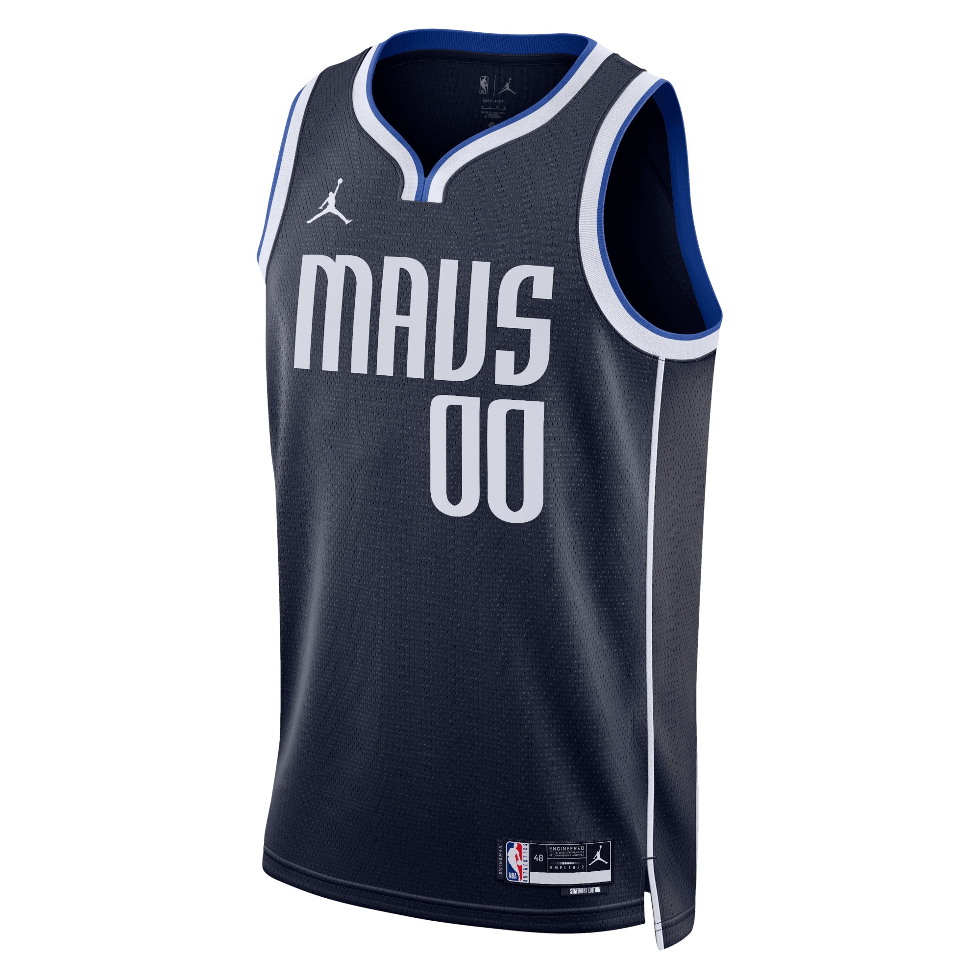 Dallas Mavericks Jordan Statement Swingman Jersey - Custom - Unisex