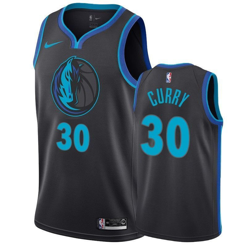 Dallas Mavericks Seth Curry 30 City Men's Jersey