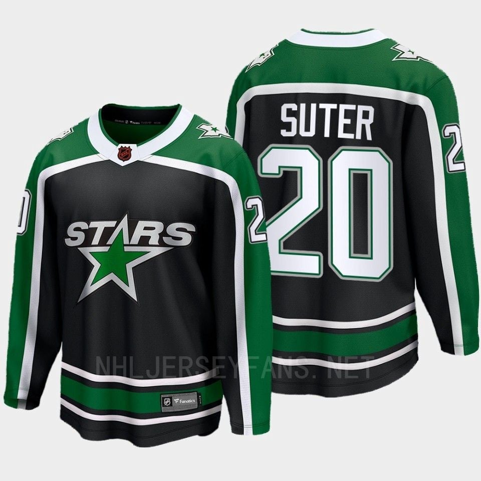 Dallas Stars 2022 Ryan Suter 20 Special Edition 2.0 Breakaway Player Black Jersey