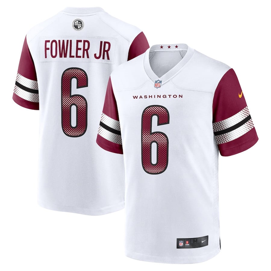 Dante Fowler Jr. 6 Washington Commanders Game Men Jersey - White Js6014