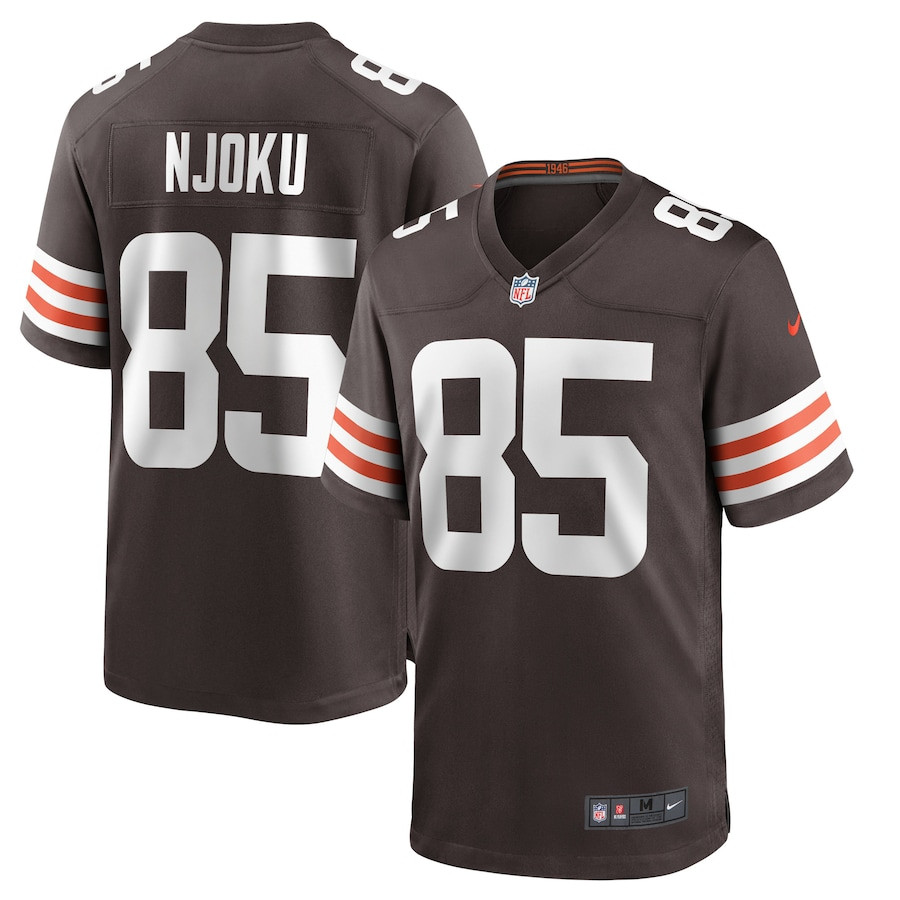 David Njoku 85 Cleveland Browns Game Men Jersey - Brown Js6544