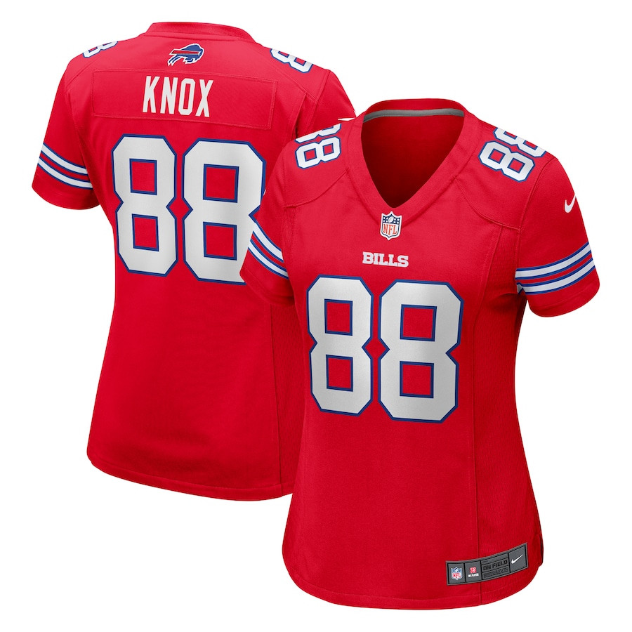 Dawson Knox 88 Buffalo Bills Women Game Jersey - Red Js7787