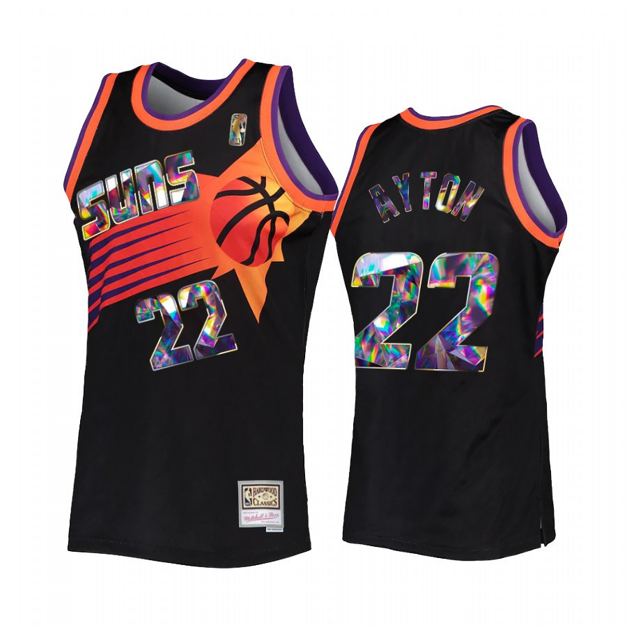 Deandre Ayton 22 Phoenix Suns Nba 75th Anniversary Diamond Jersey Black