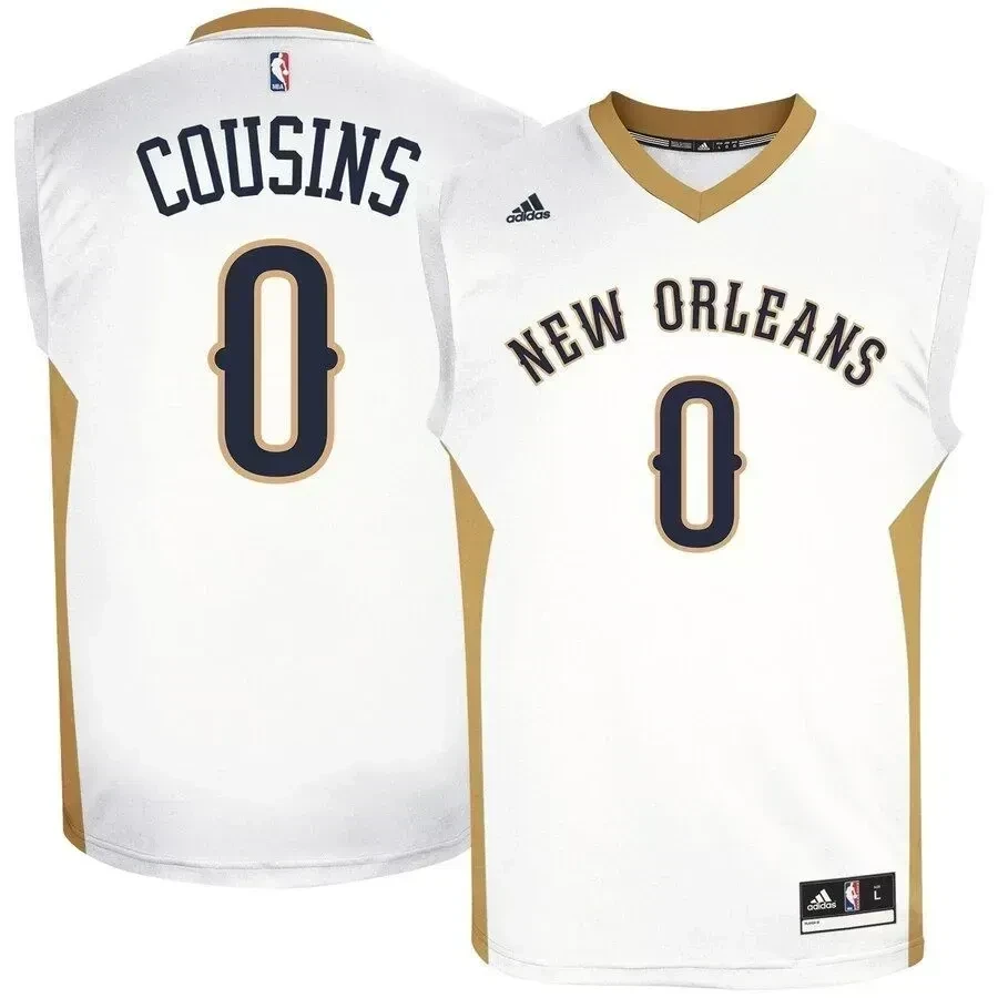 Demarcus Cousins New Orleans Pelicans Home Jersey - White
