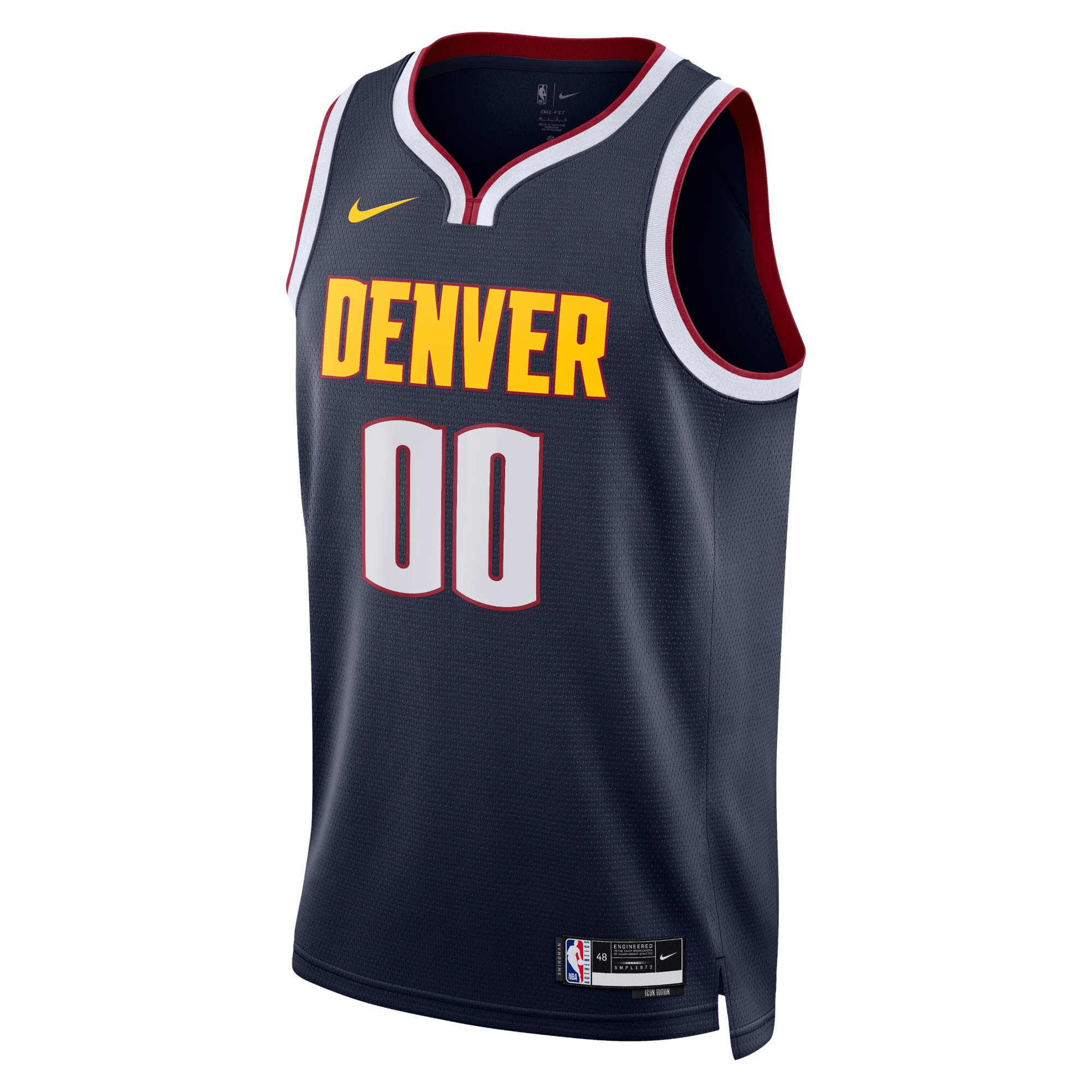 Denver Nuggets Icon Swingman Jersey - Custom - Unisex