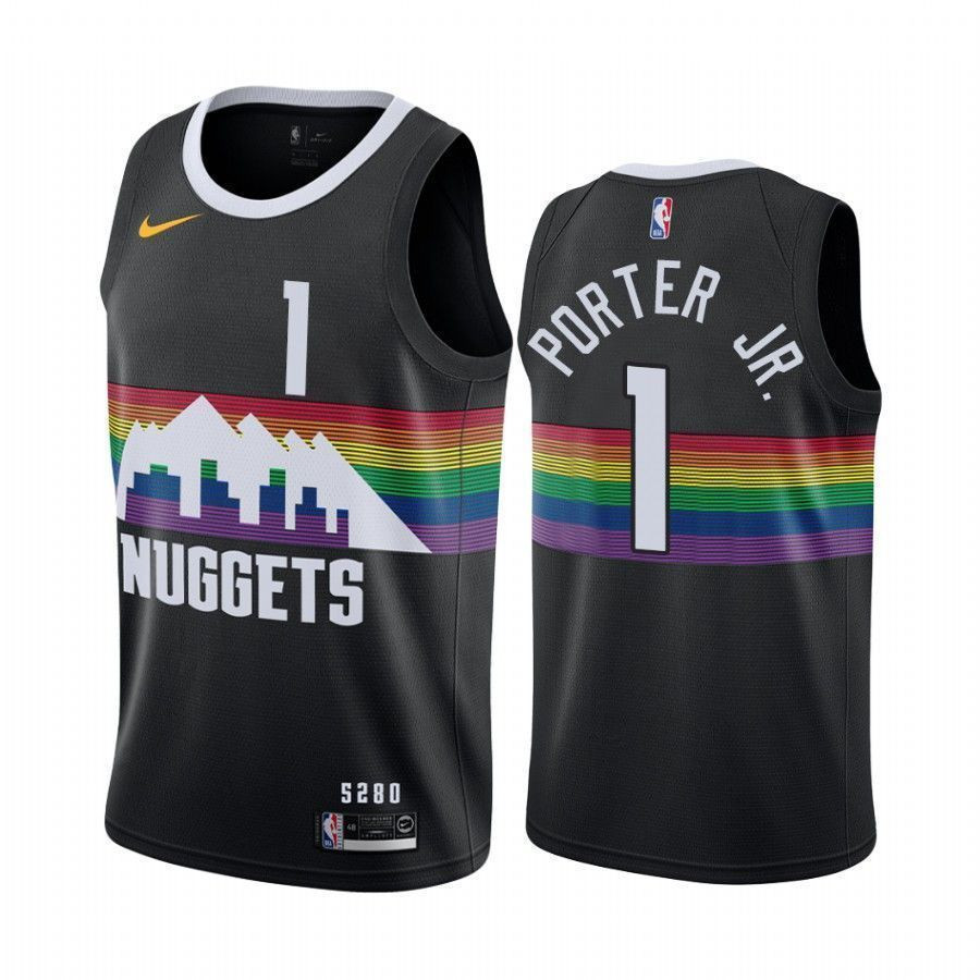 Denver Nuggets Michael Porter Jr. 1 City Men's Jersey