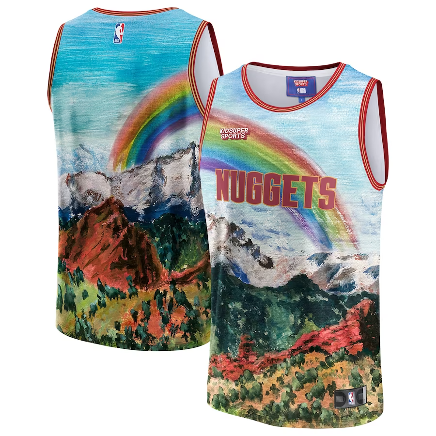 Denver Nuggets Nba & Kidsuper Studios Unisex Hometown Jersey - Blue