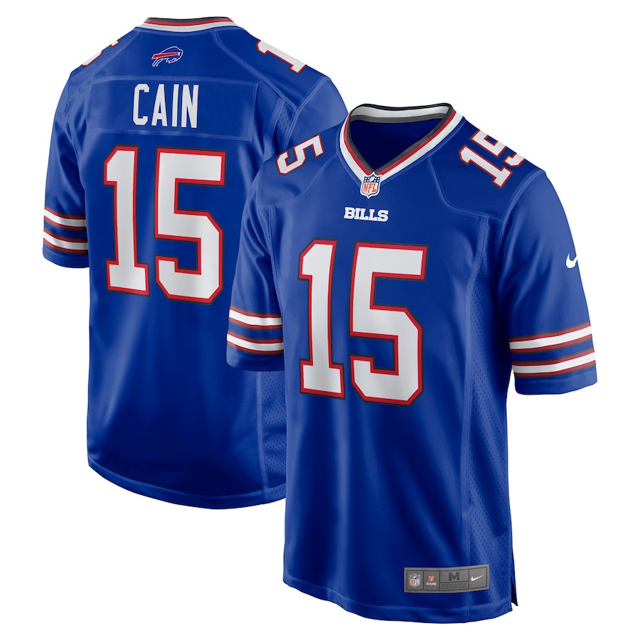 Deon Cain 15 Buffalo Bills Game Men Jersey - Royal Js1771
