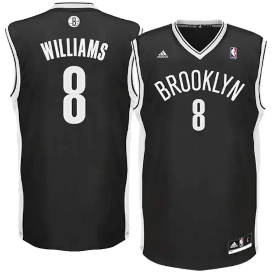 Deron Williams Brooklyn Nets Road Jersey - Black