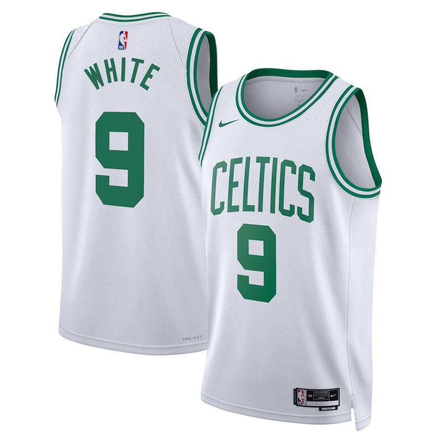 Derrick White 9 Boston Celtics Unisex Swingman Jersey - Association Edition - White