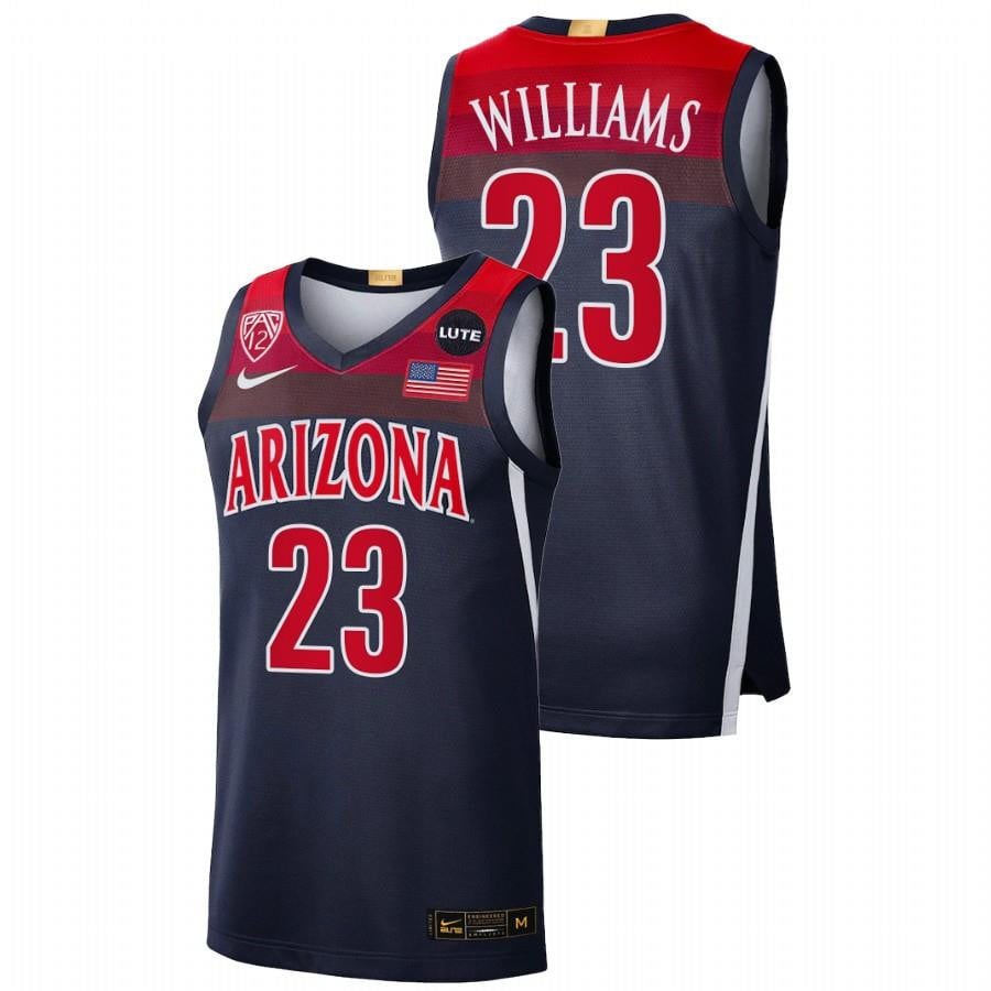 Derrick Williams 23 Navy Arizona Wildcats Elite Limited Jersey
