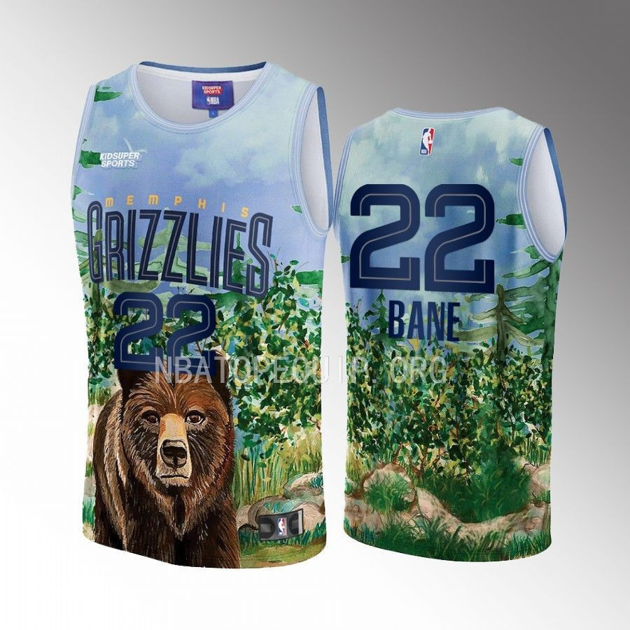 Desmond Bane 22 Memphis Grizzlies Nba & Kidsuper Studios Unisex Hometown Jersey