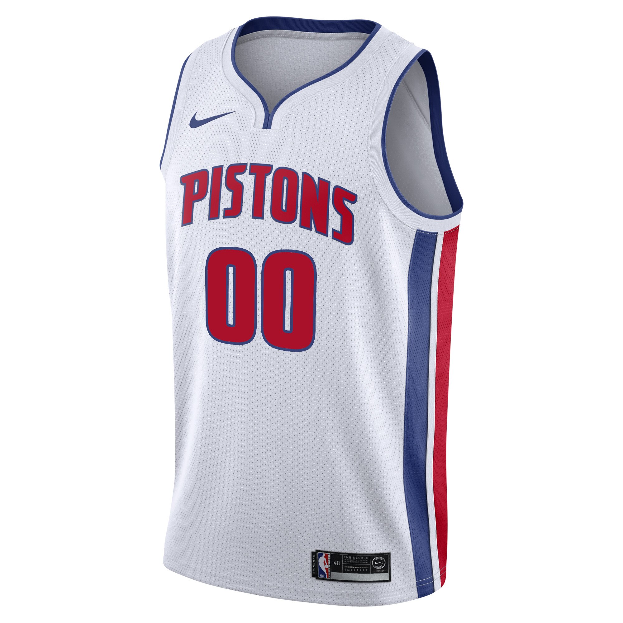 Detroit Pistons Association Swingman Jersey - Custom - Youth