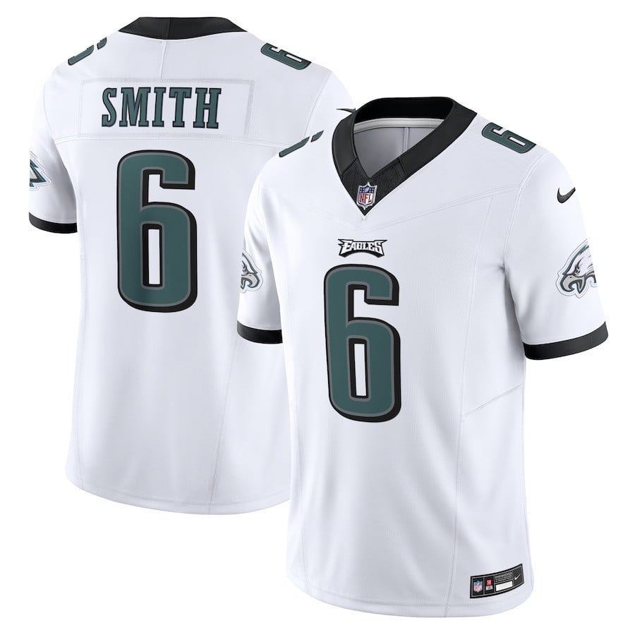 Devonta Smith 6 Philadelphia Eagles Vapor F.u.s.e. Limited Jersey - White Js7888