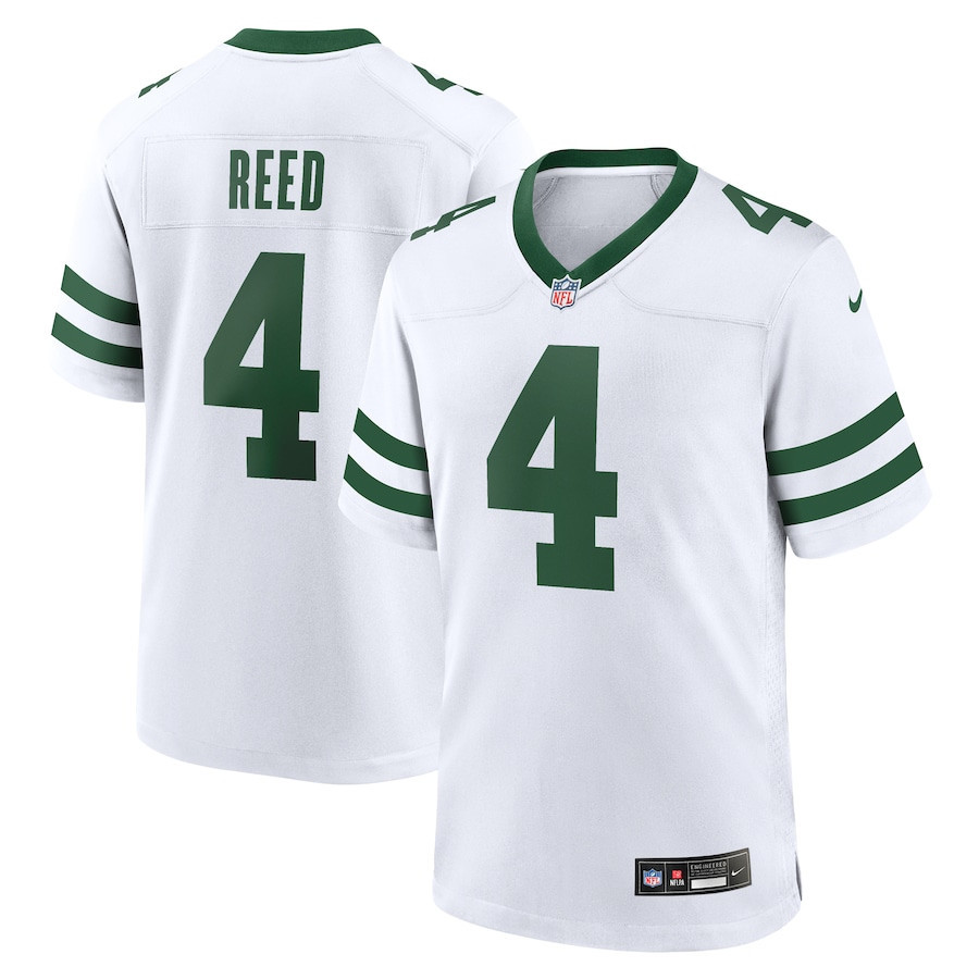 D.j. Reed 4 New York Jets Game Jersey - Men, Legacy White Js9540