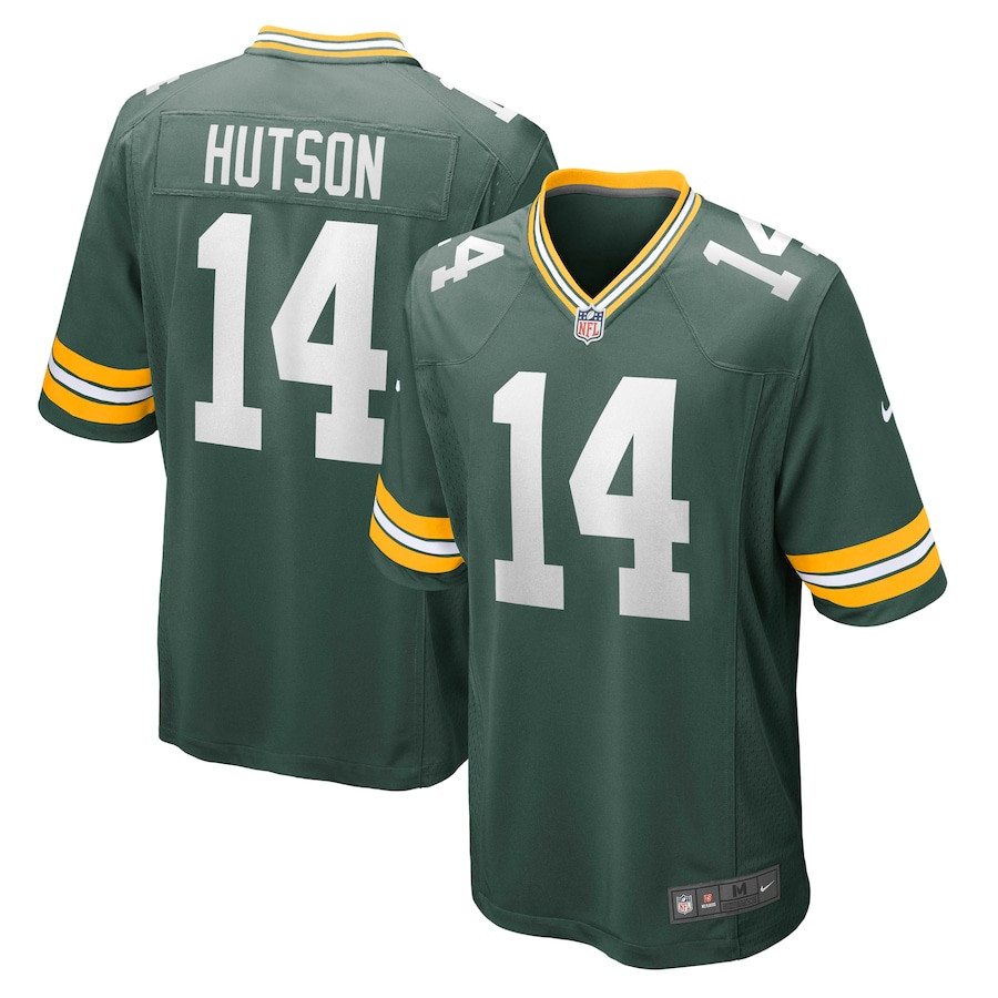 Don Hutson 14 Green Bay Packers Men Retired Jersey - Green Js8198