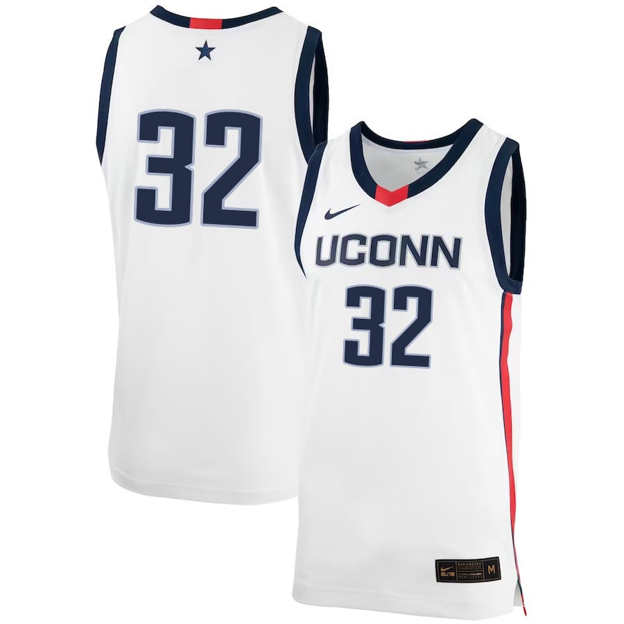 Donovan Clingan 32 Uconn Huskies Basketball Jersey - Men White