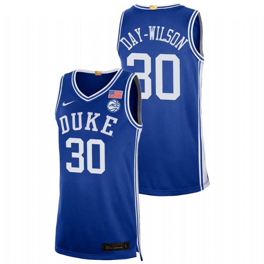 Duke Blue Devils Shayeann Day-wilson 2023 Royal College Basketball Limited Men Jersey