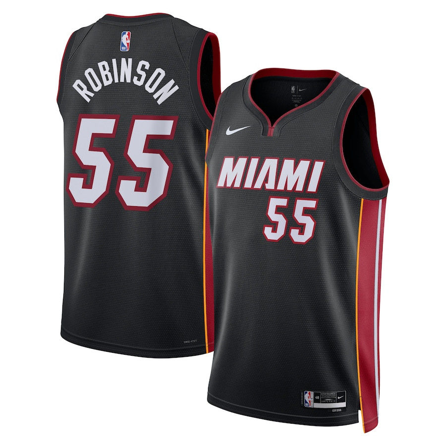 Duncan Robinson 55 Miami Heat Unisex Swingman Jersey - Icon Edition - Black