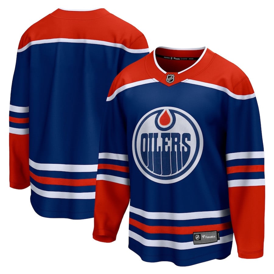 Edmonton Oilers Home Breakaway Jersey - Men