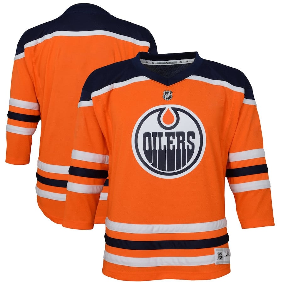 Edmonton Oilers Home Breakaway Jersey - Youth