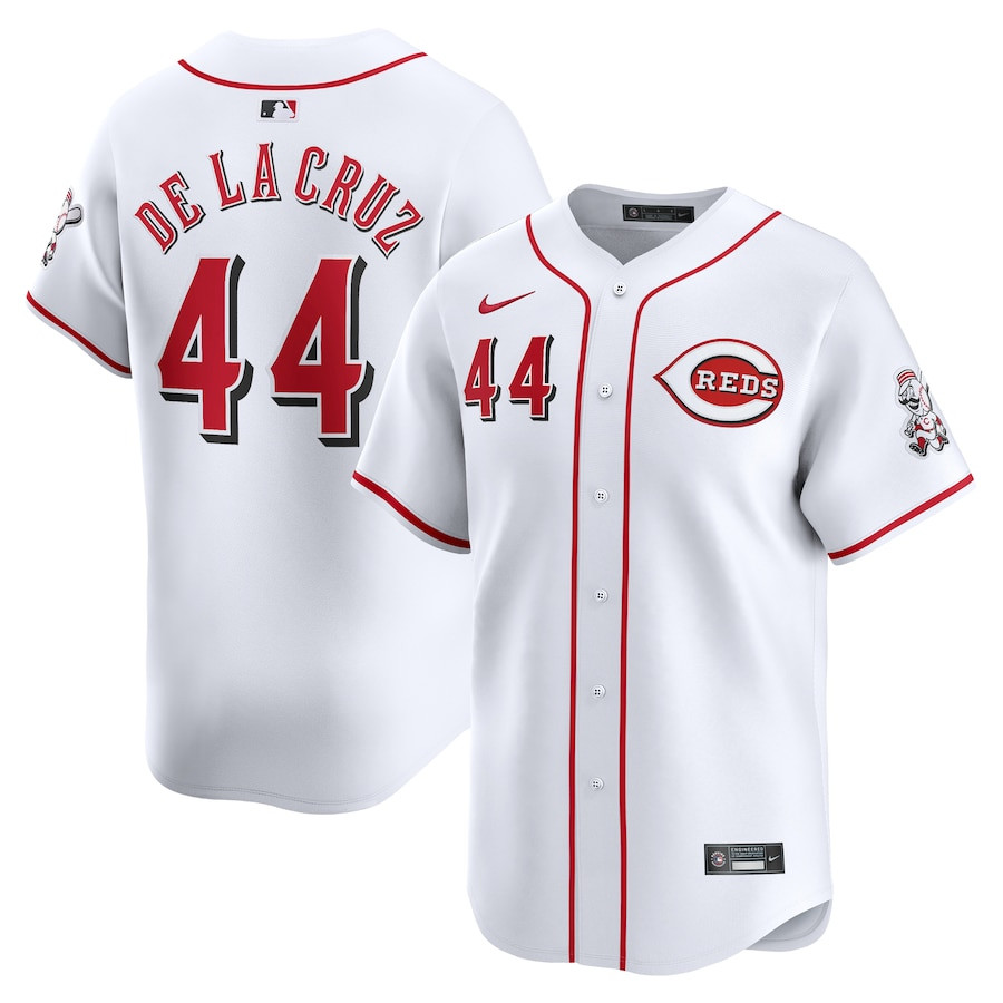 Elly De La Cruz 44 Cincinnati Reds Home Limited Youth Jersey - White