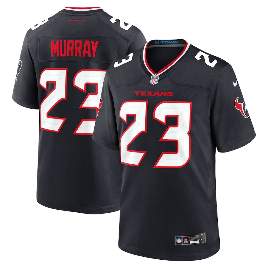 Eric Murray 23 Houston Texans Team Game Men Jersey - Navy Js6722