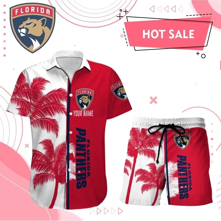 Florida Panthers Hawaiian Shirt And Set - Customized